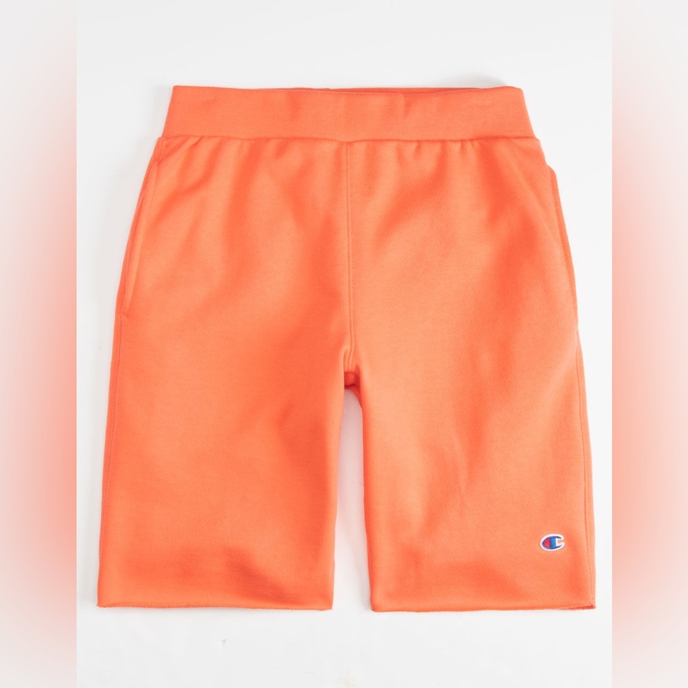 NWT Men’s Champion Cutoff Sweat Shorts - Picture 2 of 5